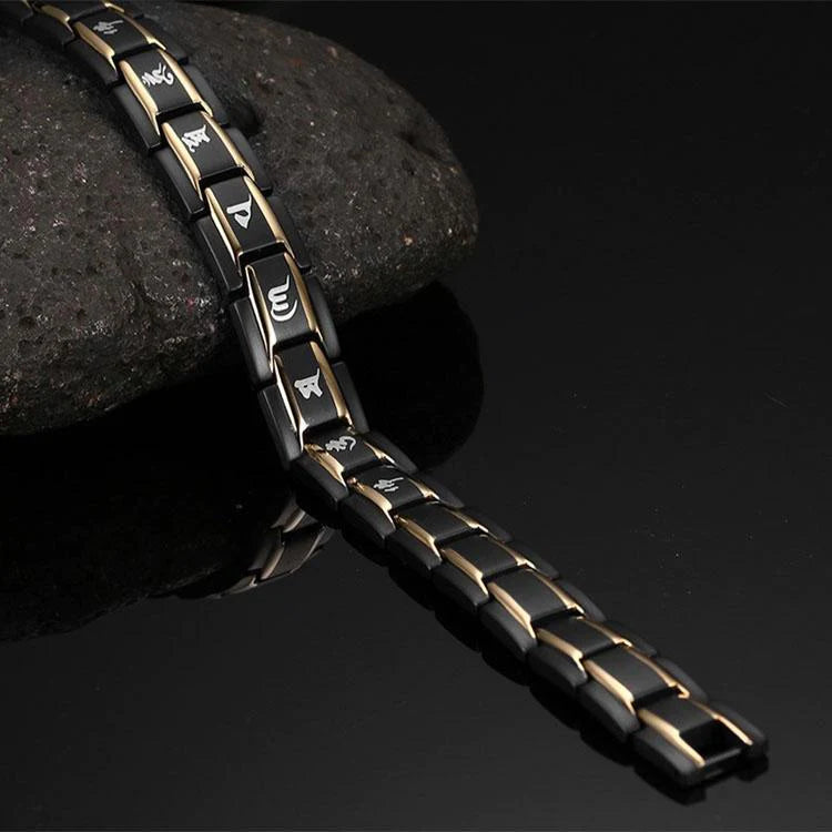 Germanium Titanium Bracelet - Magnetic Wellness Bracelet