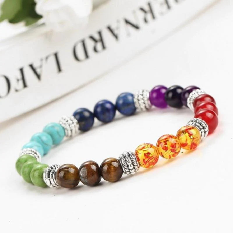 7 Chakra Stone Bracelet