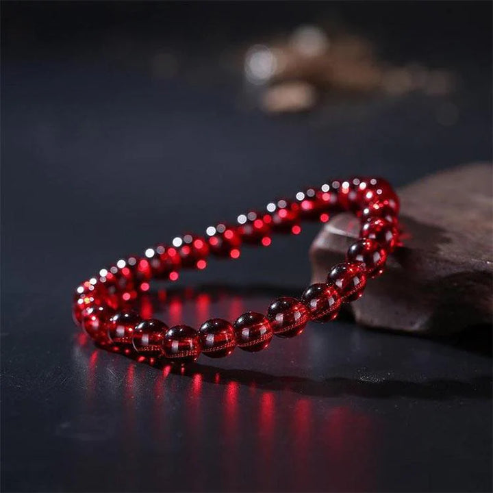 Red Garnet Stone Bracelet - Reignite Your Love