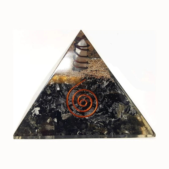 Black Tourmaline Orgone Protection Pyramid