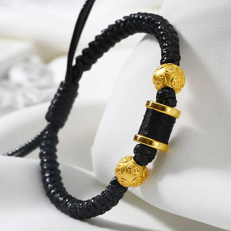 Chinese Coin Bracelet - Feng Shui Wealth Activator