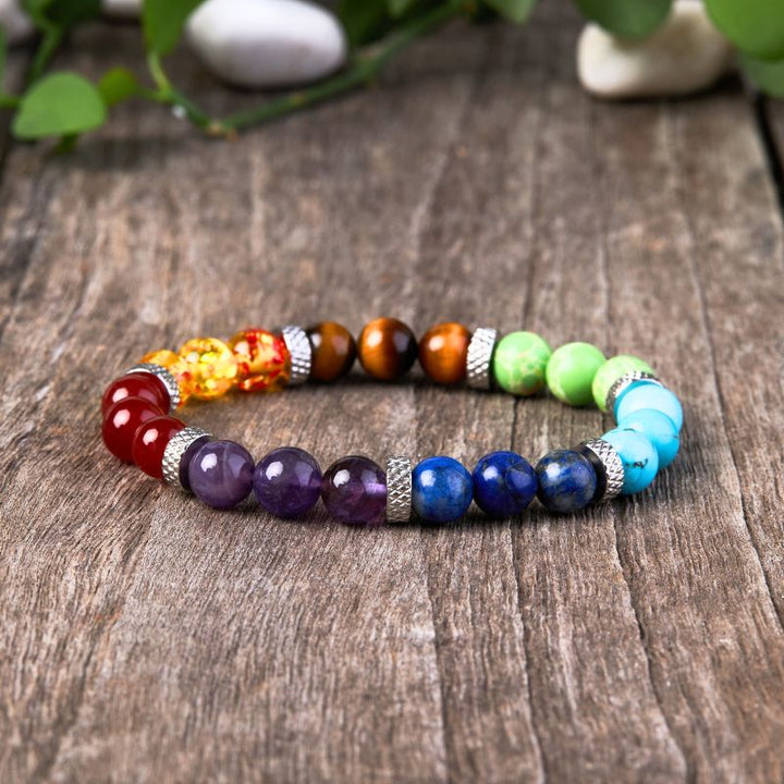 7 Chakra Stone Bracelet