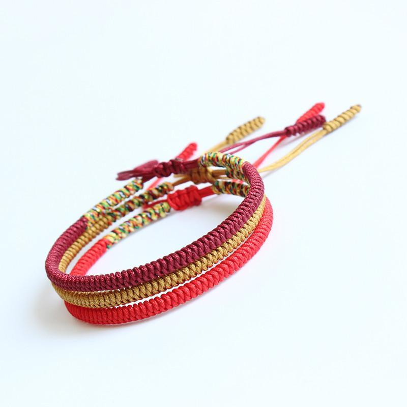 Tibetan Handmade Knot Bracelets - For Security