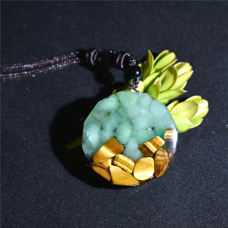 Tree of Life Orgonite Necklace - Energy Protection